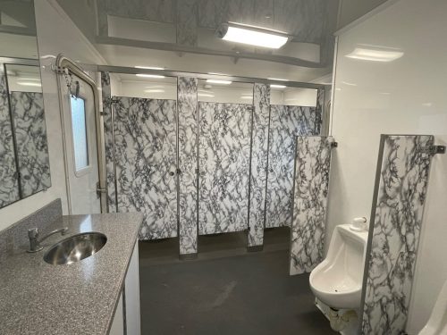 Elite 10-Stall Portable Restroom Trailers